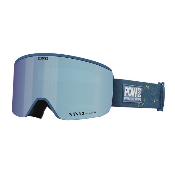 Gogle zimowe GIRO AXIS POW (Szyba lustrzana kolorowa VIVID-Carl Zeiss VIVID ROYAL 19-42% S2 + Szyba lustrzana kolorowa VIVID-Carl Zeiss INFRARED 58% S1)