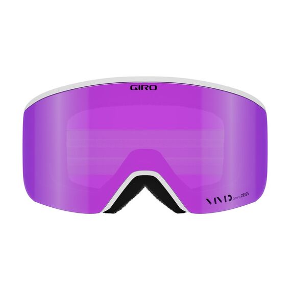 Gogle zimowe GIRO ELLA biały LX STRIPE (szyba VIVID różowy 00% S2 + VIVID INFRARED 62% S1), 2 zdjęcie