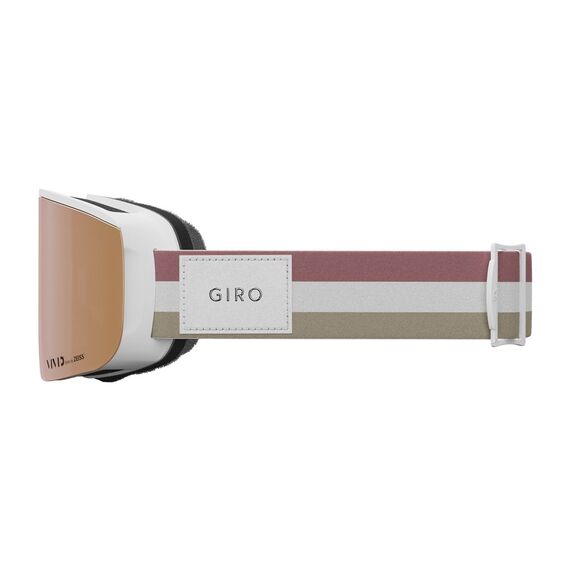 Gogle zimowe GIRO ELLA biały LX STRIPE (szyba VIVID ROSE GOLD 19-42% S2 + VIVID INFRARED 62% S1), 3 zdjęcie