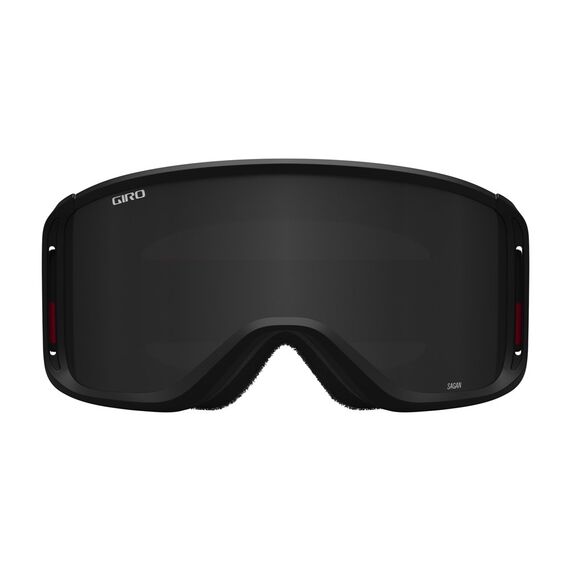 Gogle zimowe GIRO SAGEN czerwony FLOW (szyba ULTRA czarny 00% S2), 2 zdjęcie