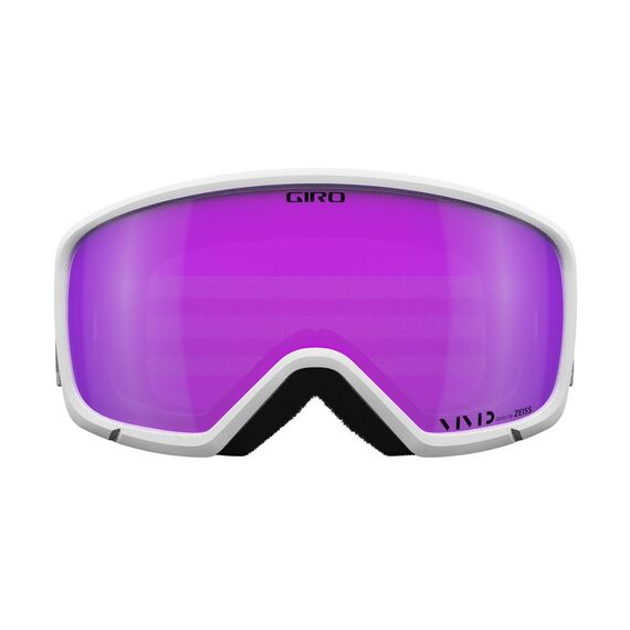Gogle zimowe GIRO MILLIE biały & szary CHUTE (szyba VIVID różowy 00% S2), 2 zdjęcie
