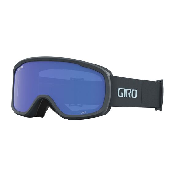 Gogle zimowe GIRO CRUZ ciemny SHARK LIGHT THIRDS (Szyba lustrzana kolorowa szary COBALT 8-18% S3)