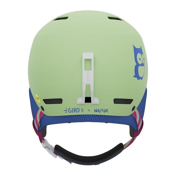 Kask zimowy GIRO CRUE namuk paradise, Kolor: zielony, Rozmiar: S (52-55.5 cm), 4 zdjęcie