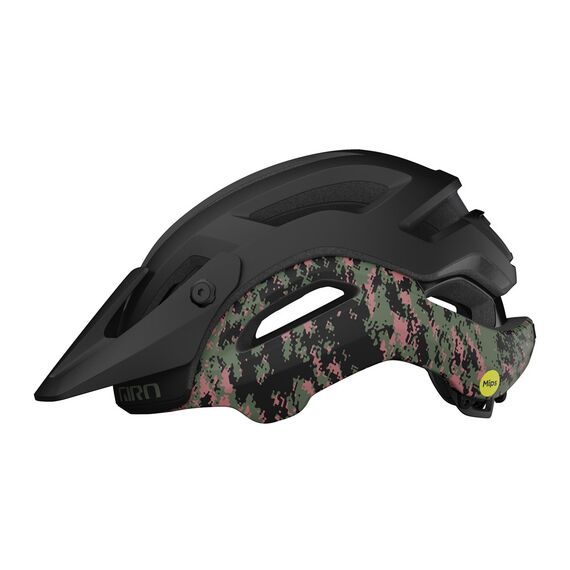 Kask mtb GIRO MANIFEST MIPS SPHERICAL matte czarny static, Kolor: czarno-zielony, Rozmiar: M (55-59 cm)