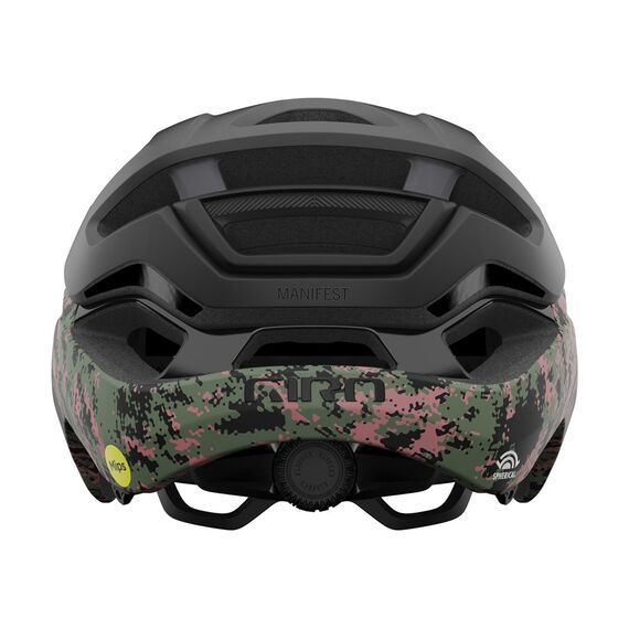 Kask mtb GIRO MANIFEST MIPS SPHERICAL matte czarny static, Kolor: czarno-zielony, Rozmiar: L (59-63 cm), 3 zdjęcie