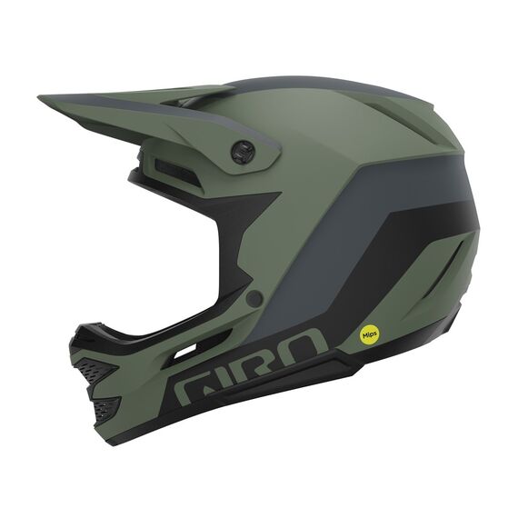 Kask full face GIRO INSURGENT SPHERICAL matte hedge green ciemny shark, Kolor: zielony, Rozmiar: XL/XXL (59-63 cm), 2 zdjęcie