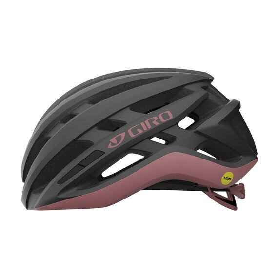 Kask szosowy GIRO AGILIS MIPS matte metallic coal dusty rose, Kolor: różowy, Rozmiar: M (55-59 cm)