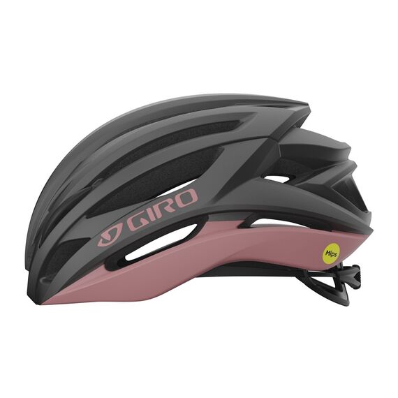 Kask szosowy GIRO SYNTAX INTEGRATED MIPS metallic coal/dusty rose, Kolor: różowy, Rozmiar: L (59-63 cm)
