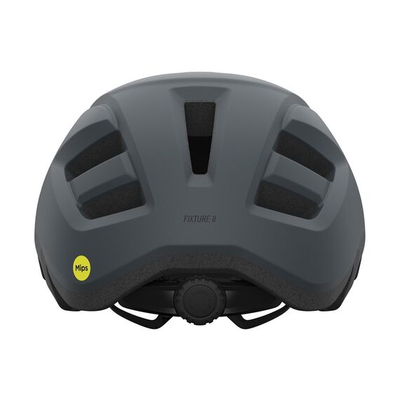 Kask mtb GIRO FIXTURE II matte ano lime, Kolor: ciemnoszary, Rozmiar: Uniwersalny (54-61 cm), 3 zdjęcie