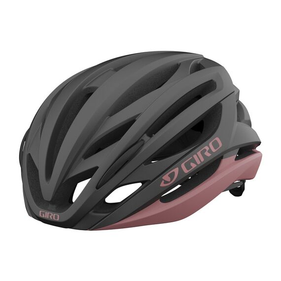 Kask szosowy GIRO SYNTAX matte czarny bright czerwony, Kolor: różowy, Rozmiar: L (59-63 cm), 2 zdjęcie