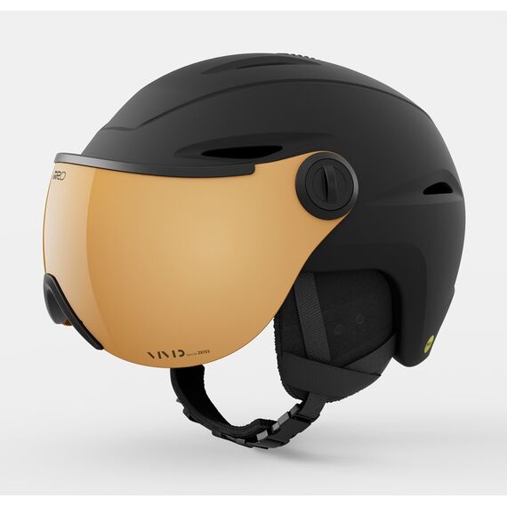 Kask zimowy damski GIRO ESSENCE MIPS matte czarny / VIVID copper