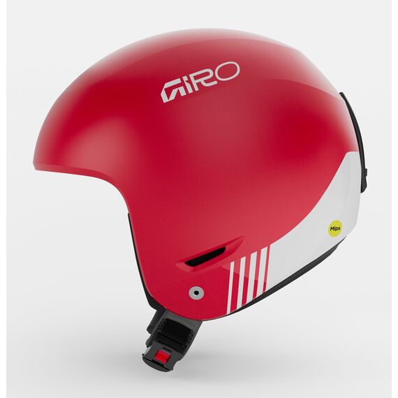 Kask zimowy GIRO SIGNES SPHERICAL MIPS matte czerwony, 2 zdjęcie