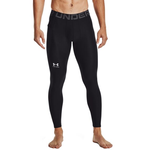 UNDER ARMOUR spodnie treningowe legginsy męskie czarne, Kolor: czarny, Rozmiar: XL, 4 zdjęcie