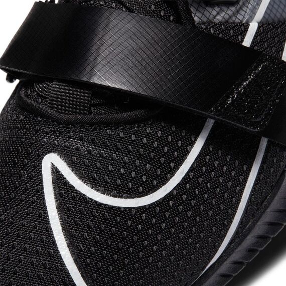 NIKE-ROMALEOS-4 buty do podnoszenia ciężarów na siłownie białe/czarne, Kolor: czarny, Rozmiar: 45, 2 zdjęcie