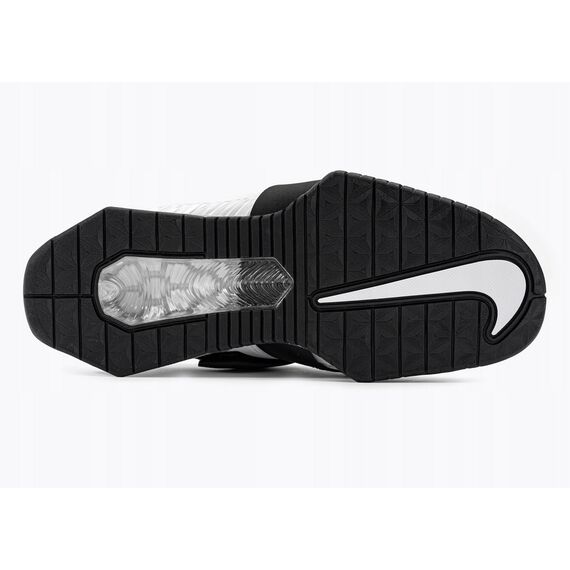 NIKE-ROMALEOS-4 buty do podnoszenia ciężarów na siłownie białe/czarne, Kolor: biały, Rozmiar: 44, 5 zdjęcie