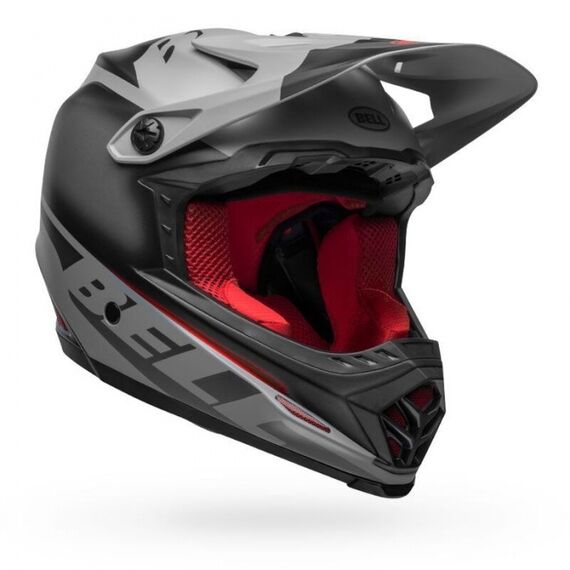 Kask full face BELL FULL-9 FUSION MIPS matte gloss czarny gray crimson