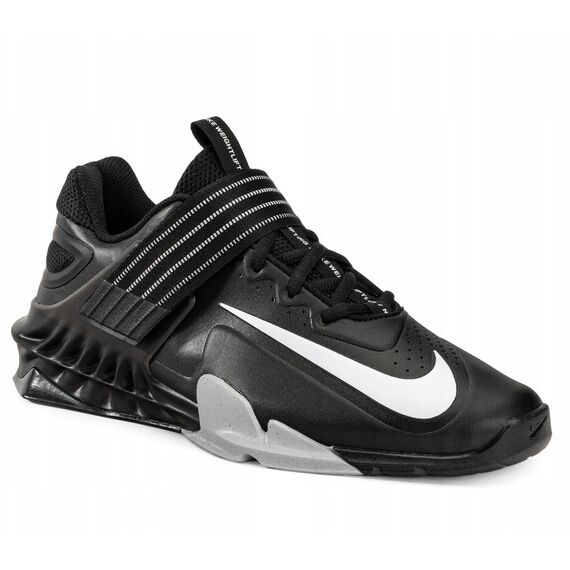 NIKE-SAVALEOS-II buty do podnoszenia ciężarów na siłownię czarno-szare, Kolor: szary, Rozmiar: 44.5