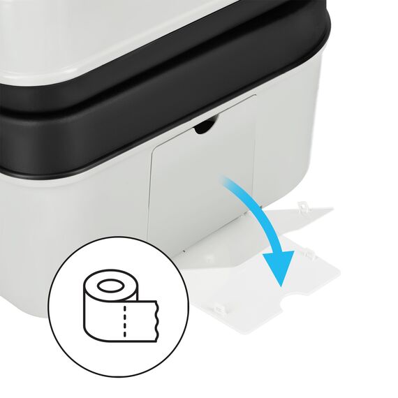 NILS CAMP toaleta turystyczna przenośna 24L NC0023 biała, 13 zdjęcie