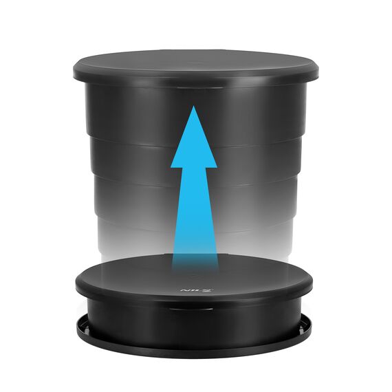 NILS CAMP toaleta turystyczna przenośna 24L NC0024 czarna, 11 zdjęcie NILS CAMP toaleta turystyczna przenośna 24L NC0024 czarna, 11 zdjęcie