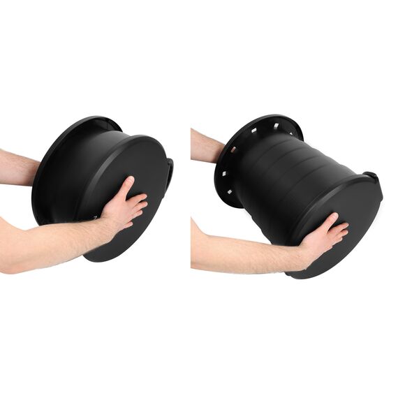 NILS CAMP toaleta turystyczna przenośna 24L NC0024 czarna, 9 zdjęcie NILS CAMP toaleta turystyczna przenośna 24L NC0024 czarna, 9 zdjęcie