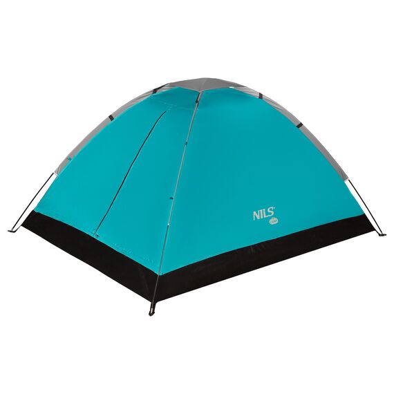 NILS CAMP namiot turystyczny 2 osobowy NC3021 niebieskie, Kolor: niebieski
