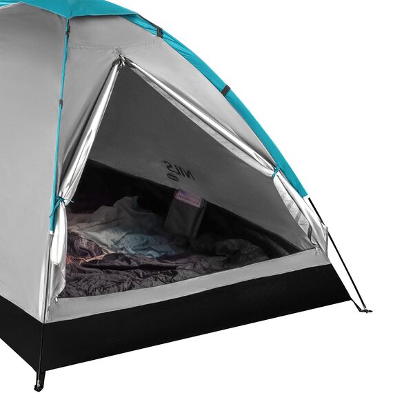 NILS CAMP namiot turystyczny 2 osobowy NC3021 szary, Kolor: szary, 2 zdjęcie