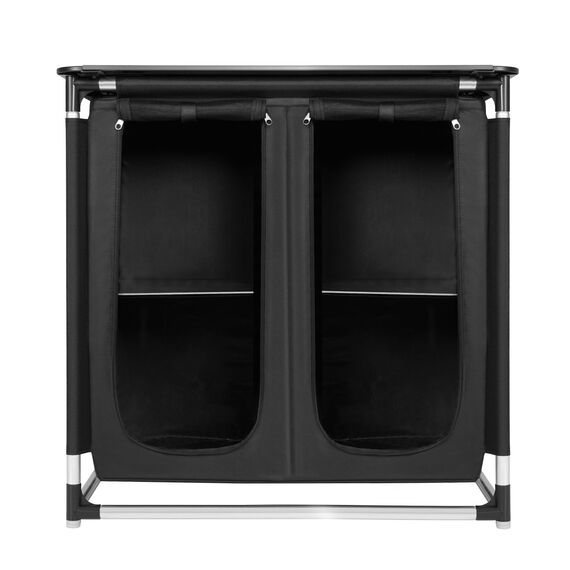 NILS CAMP szafka turystyczna z torbą do przenoszenia NC3032 czarna, 7 zdjęcie