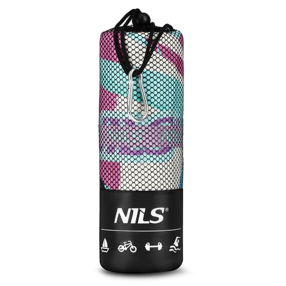 NCR14 FLORA RĘCZNIK Z MIKROFIBRY 160x80 cm NILS, 3 zdjęcie