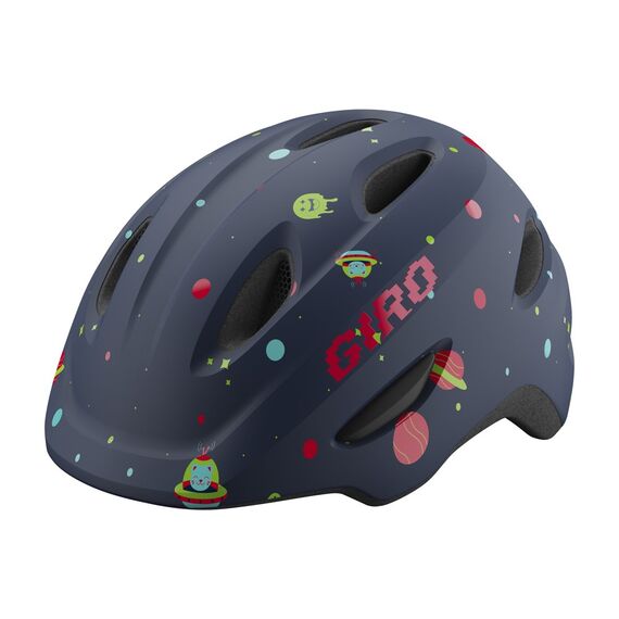 GIRO kask rowerowy juniorski z regulacją SCAMP granatowy, Kolor: granatowy, Rozmiar: S (49-53 cm)