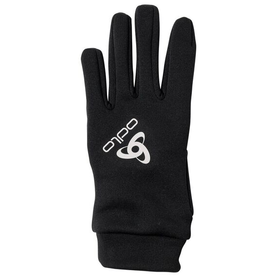 ODLO Rękawiczki Gloves full finger STRETCHFLEECE LINER E, Kolor: czarny, Rozmiar: XL