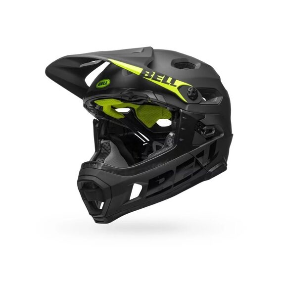 Kask full face BELL SUPER DH MIPS SPHERICAL matte gloss czarny, Kolor: czarny, Rozmiar: M (55-59 cm)