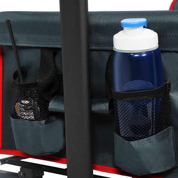 NILS CAMP wózek transportowy turystyczny 160L NC2601 antracytowy, 3 zdjęcie