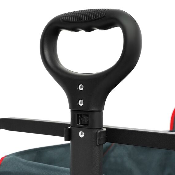 NILS CAMP wózek transportowy turystyczny 160L NC2601 antracytowy, 7 zdjęcie