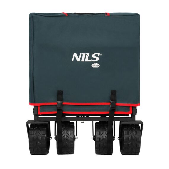 NILS CAMP wózek transportowy turystyczny 160L NC2601 antracytowy, 4 zdjęcie