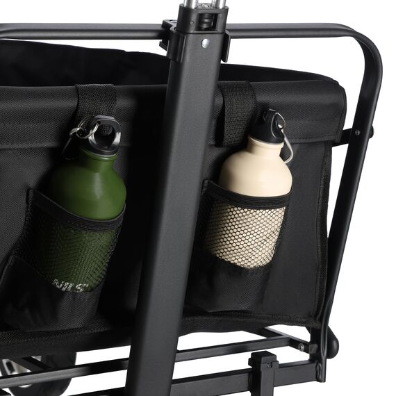 NILS CAMP wózek transportowy turystyczny 120L NC2603 czarny, 7 zdjęcie