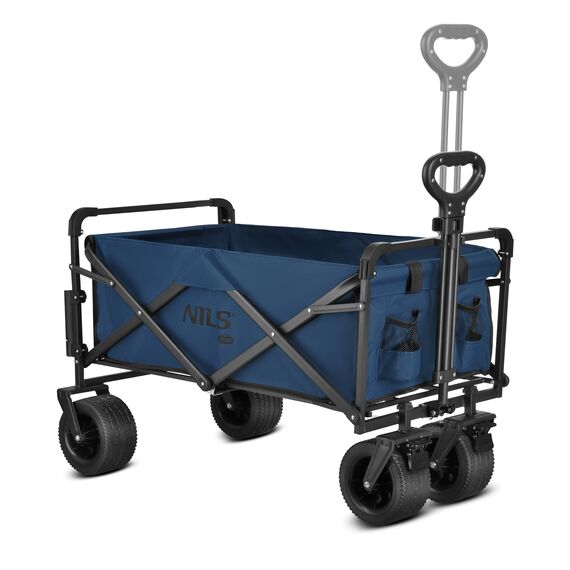 NILS CAMP wózek transportowy turystyczny 120L NC2605 granatowy, 14 zdjęcie