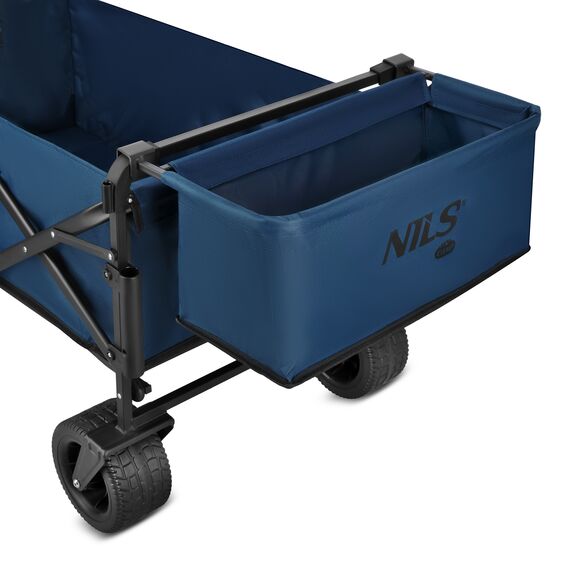 NILS CAMP wózek transportowy turystyczny 120L NC2605 granatowy, 7 zdjęcie