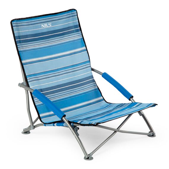 NILS CAMP krzesło turystyczne leżak na plażę NC3035 niebieskie, Kolor: niebieski, Waga: 0,5, 9 zdjęcie
