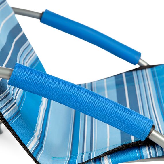 NILS CAMP krzesło turystyczne leżak na plażę NC3035 niebieskie, Kolor: niebieski, Waga: 0,5, 8 zdjęcie