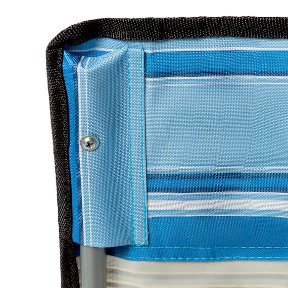 NILS CAMP krzesło turystyczne leżak na plażę NC3035 niebieskie, Kolor: niebieski, Waga: 0,5, 6 zdjęcie