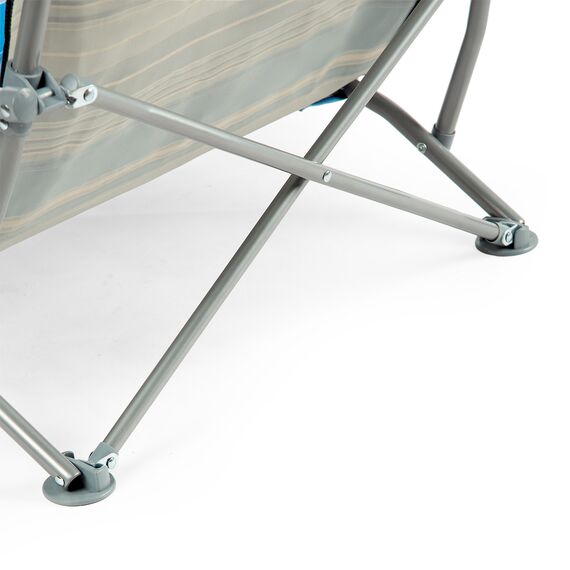 NILS CAMP krzesło turystyczne leżak na plażę NC3035 niebieskie, Kolor: niebieski, Waga: 0,5, 5 zdjęcie