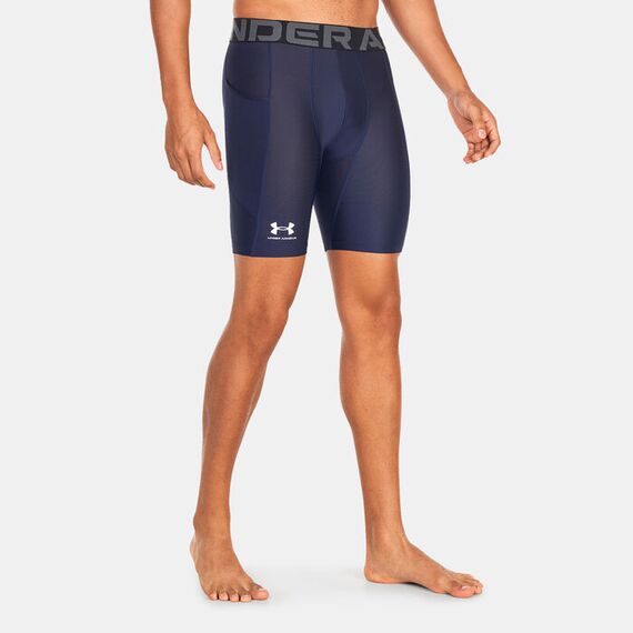 UNDER ARMOUR spodenki kompresyjne sportowe przed kolano UA HG granatowe, Kolor: granatowy, Rozmiar: XL
