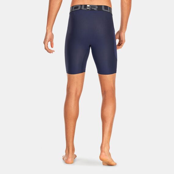 UNDER ARMOUR spodenki kompresyjne sportowe przed kolano UA HG granatowe, Kolor: granatowy, Rozmiar: XL, 2 zdjęcie
