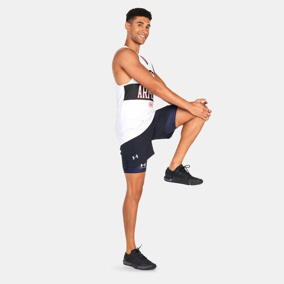 UNDER ARMOUR spodenki kompresyjne sportowe przed kolano UA HG granatowe, Kolor: granatowy, Rozmiar: L, 3 zdjęcie