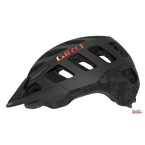 Kask mtb GIRO RADIX matte czarny hypnotic, Kolor: czarny holo, Rozmiar: S (51–55 cm)