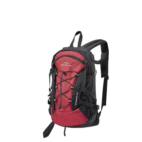 Fjord Nansen plecak turystyczny trekkingowy FN GERANGER SOLID 20 red/black