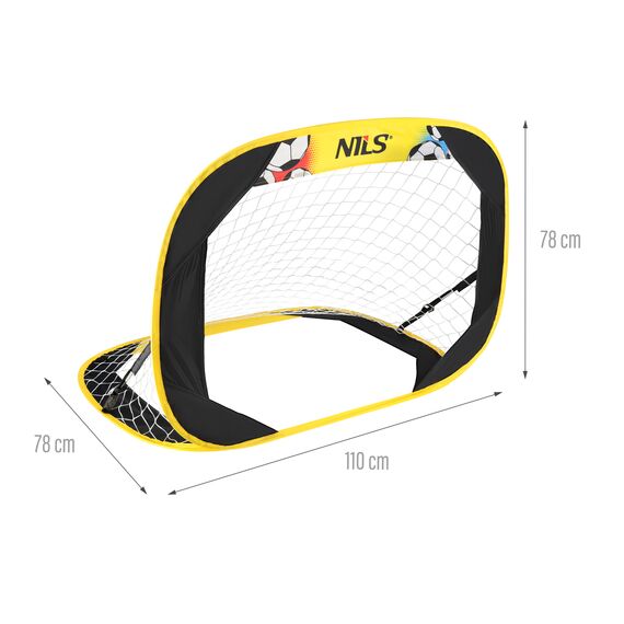NILS bramka piłkarska z siatką dla dzieci NCBR2415, 7 zdjęcie