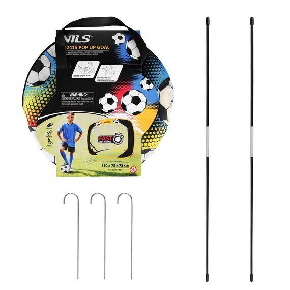 NILS bramka piłkarska z siatką dla dzieci NCBR2415, 6 zdjęcie