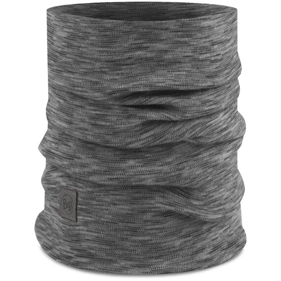 BUFF MERINO HEAVYWEIGHT NECK WARMERMULTISTRIPES FOG GREY