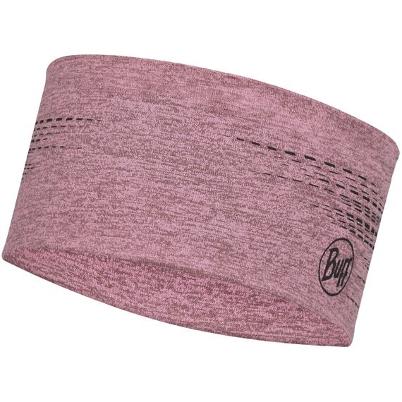 BUFF Opaska z elementami odblaskowymi DRYFLX HEADBAND SOLID LILAC SAND